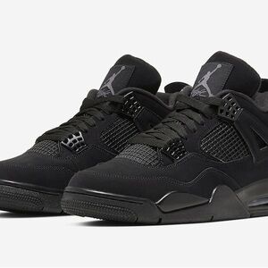JORDAN 4 BLACK CATS‼️